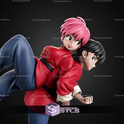 Ranma And Ranma Chan 280mm STL Files