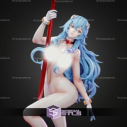 Rei Ayanami Evangelion Calm Pose Alternative STL Files