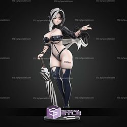 Rosanna Race Queen Nikke 250mm STL Files