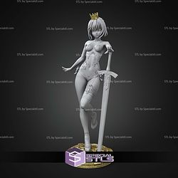 Saber Royal Fate Series 220mm STL Files