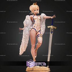 Saber Royal Fate Series 220mm STL Files