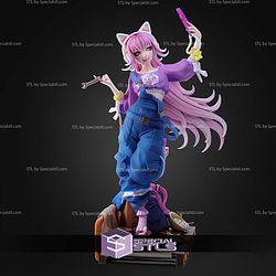 Safie the Industrial Catgirl STL Files