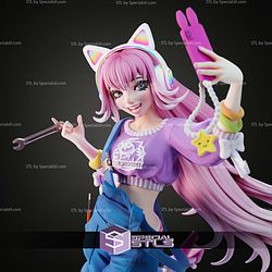 Safie the Industrial Catgirl STL Files