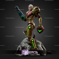 Samus And Enemy Body 194mm STL Files