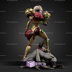 Samus And Enemy Body 194mm STL Files