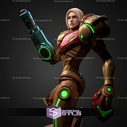 Samus And Enemy Body 194mm STL Files