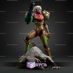 Samus And Enemy Body 194mm STL Files