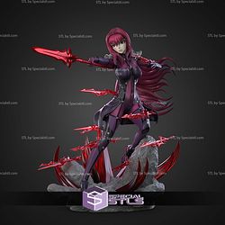 Scathach Fate GO 250mm STL Files