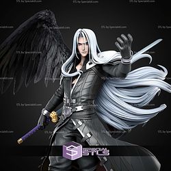 Sephiroth Final Fantasy VII 390mm STL Files