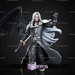 Sephiroth Final Fantasy VII 390mm STL Files