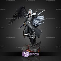Sephiroth Final Fantasy VII 390mm STL Files