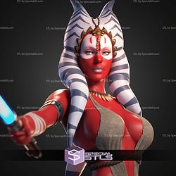 Shaak Ti Jedi Master STL Files