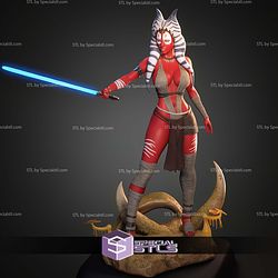Shaak Ti Jedi Master STL Files