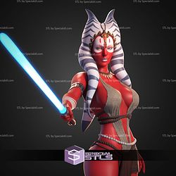 Shaak Ti Jedi Master STL Files