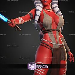 Shaak Ti Jedi Master STL Files