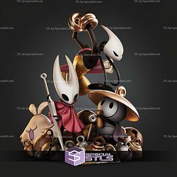 Silkband Hollow Knight Silksong Diorama STL Files