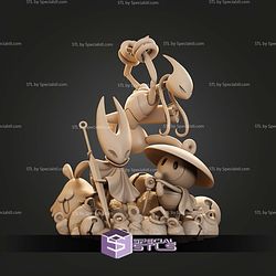 Silkband Hollow Knight Silksong Diorama STL Files