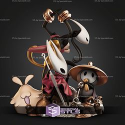 Silkband Hollow Knight Silksong Diorama STL Files