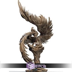 Sphinx Mythology Girl Alternative Fanart STL Files