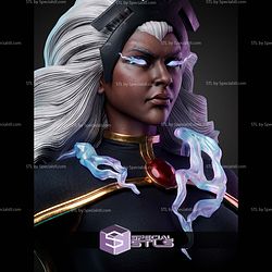 Storm Portrait Bust 380mm STL Files