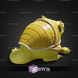 Super Basic STL Armadillomon Digimon