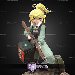 Tanya Von Degurechaff 229mm STL Files