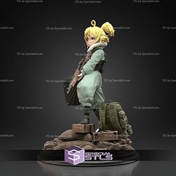 Tanya Von Degurechaff 229mm STL Files