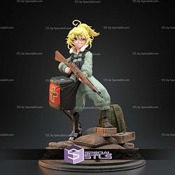 Tanya Von Degurechaff 229mm STL Files