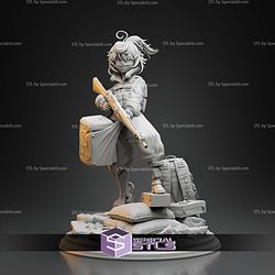 Tanya Von Degurechaff 229mm STL Files