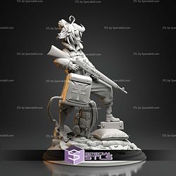 Tanya Von Degurechaff 229mm STL Files