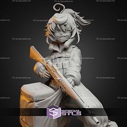 Tanya Von Degurechaff 229mm STL Files