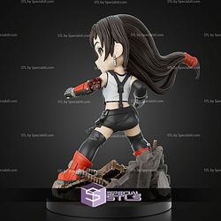 Tifa Lockhart Final Fantasy Chibi STL Files