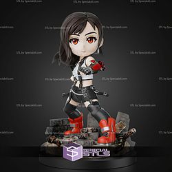 Tifa Lockhart Final Fantasy Chibi STL Files