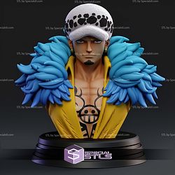 Trafalgar Law Bust STL Files