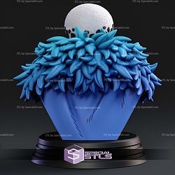 Trafalgar Law Bust STL Files