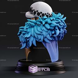 Trafalgar Law Bust STL Files