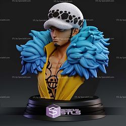 Trafalgar Law Bust STL Files
