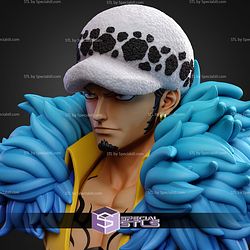 Trafalgar Law Bust STL Files