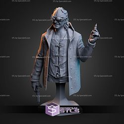 Victor Gideon Residual Evil Requiem Bust STL Files