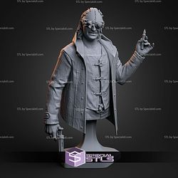 Victor Gideon Residual Evil Requiem Bust STL Files