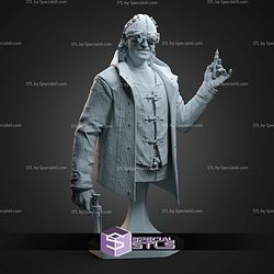 Victor Gideon Residual Evil Requiem Bust STL Files