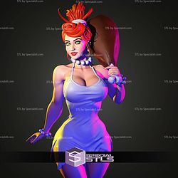 Wilma Flintstone Semi Realistic STL Files