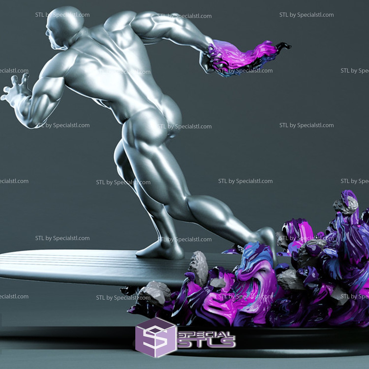 SILVER SURFER (all 3 Version) - STL Files