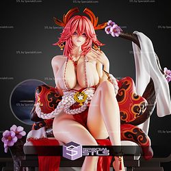 Yae Miko Genshin Impact 250mm STL Files