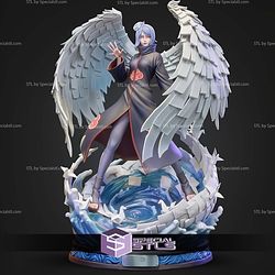 Konan Naruto Akatsuki Paper Angel STL Files