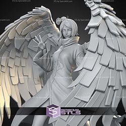 Konan Naruto Akatsuki Paper Angel STL Files