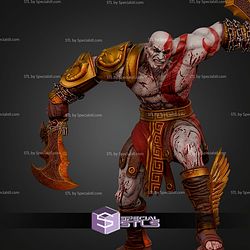 Kratos Ghost Of Sparta STL Files