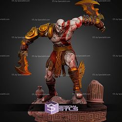 Kratos Ghost Of Sparta STL Files