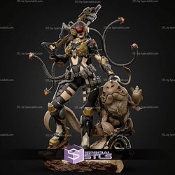 Kyla Scifi Girl 1-6 STL Files