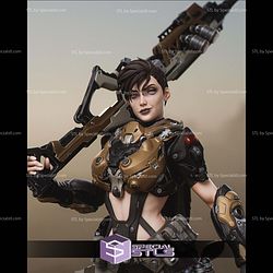 Kyla Scifi Girl 1-6 STL Files